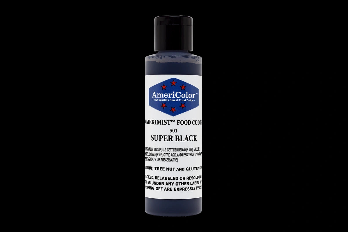 Super Black Amerimist Airbrush 4.5oz - Americolor