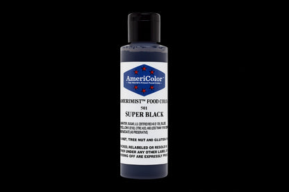 Super Black Amerimist Airbrush 4.5oz - Americolor