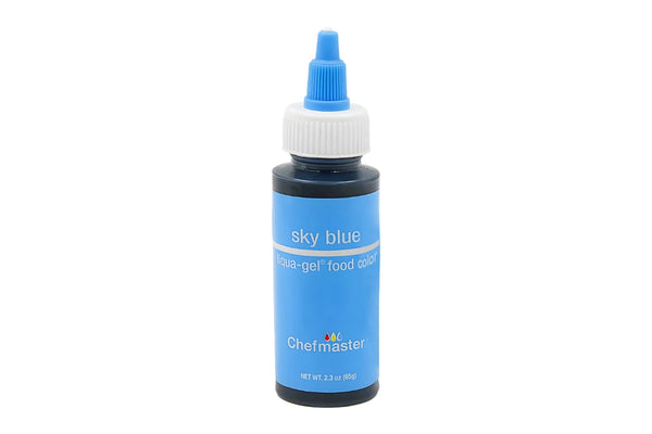 Sky Blue Liqua-Gel Food Colouring 2.3oz / 65g - Chefmaster
