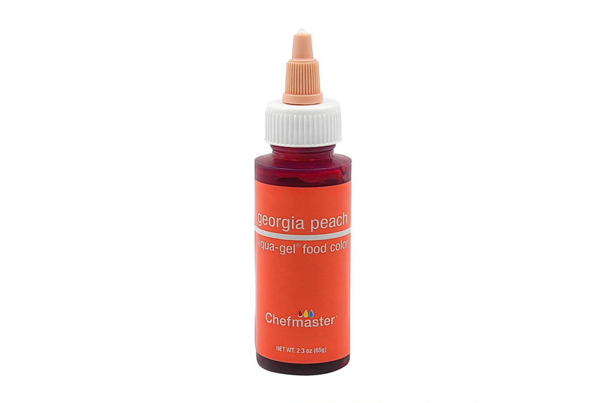 Peach Georgia Liqua-Gel Food Colouring 2.3oz / 65g - Chefmaster