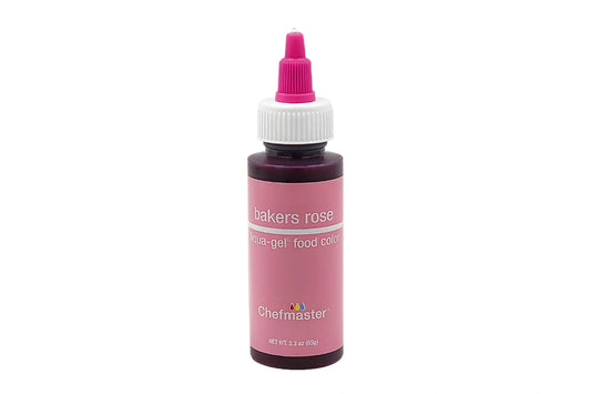 Bakers Rose Liqua-Gel Food Colouring 2.3oz / 65g - Chefmaster