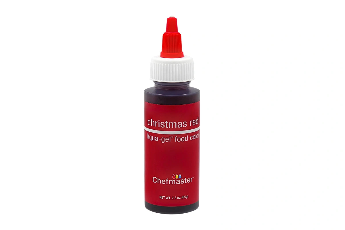Red X-Mas Liqua-Gel Food Colouring 2.3oz / 65g - Chefmaster