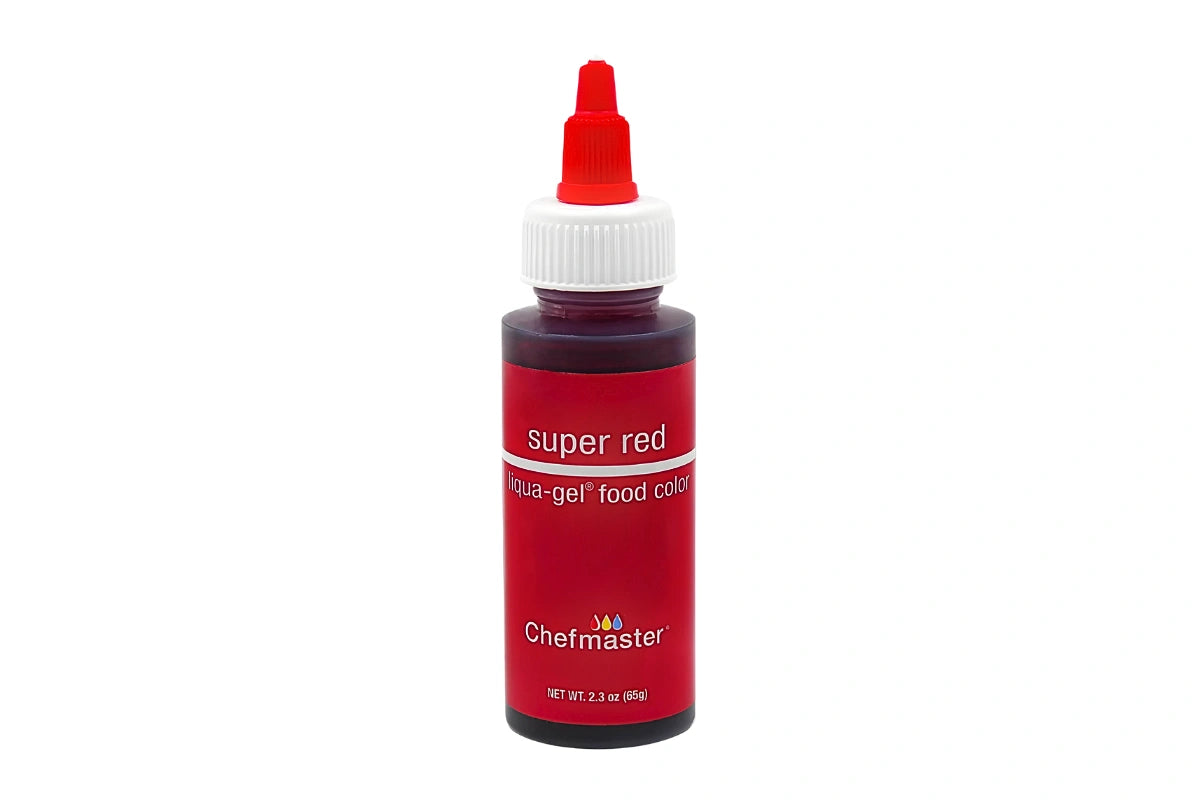 Super Red Liqua-Gel Food Colouring 2.3oz / 65g - Chefmaster