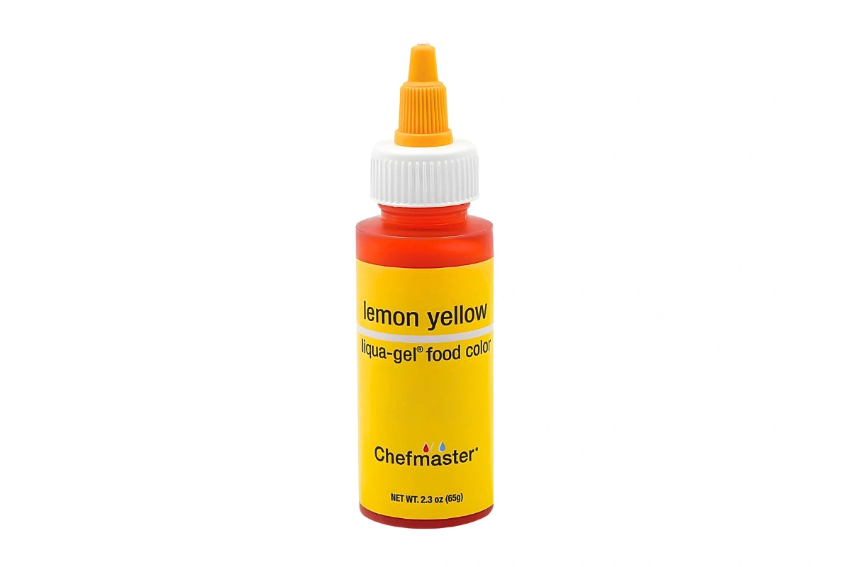 Lemon Yellow Liqua-Gel Food Colouring 2.3oz / 65g - Chefmaster