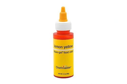 Lemon Yellow Liqua-Gel Food Colouring 2.3oz / 65g - Chefmaster