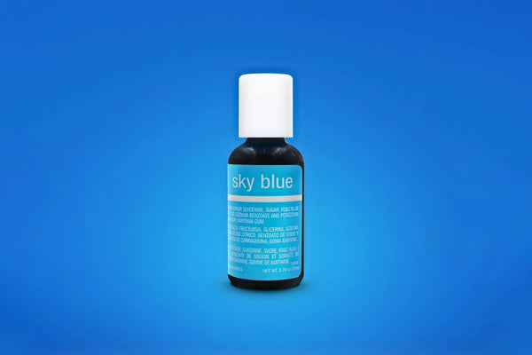 Sky Blue Liqua-Gel Food Colouring 0.7oz / 20g - Chefmaster