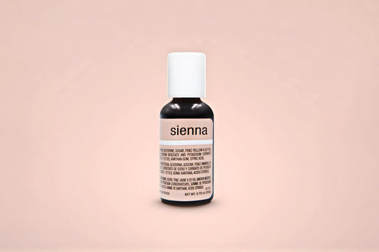 Sienna Liqua-Gel Food Colouring 0.7oz / 20g - Chefmaster