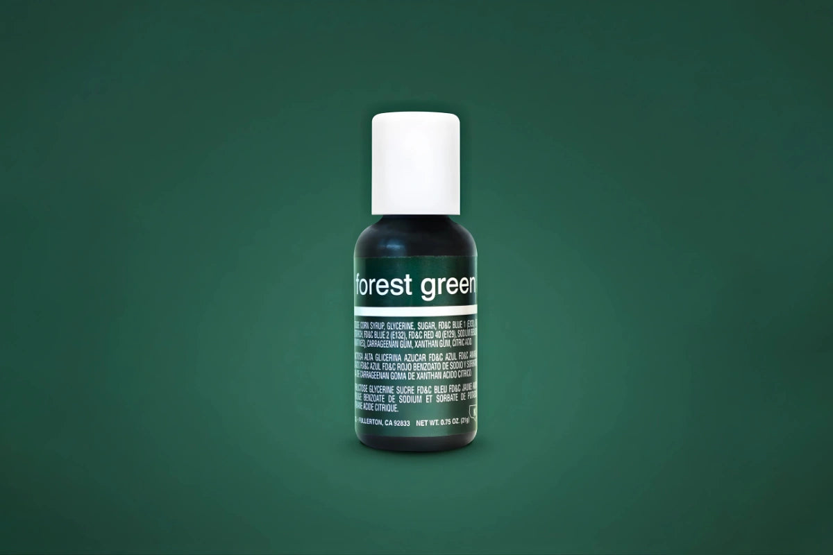 Forest Green Liqua-Gel Food Colouring 0.7oz / 20g - Chefmaster