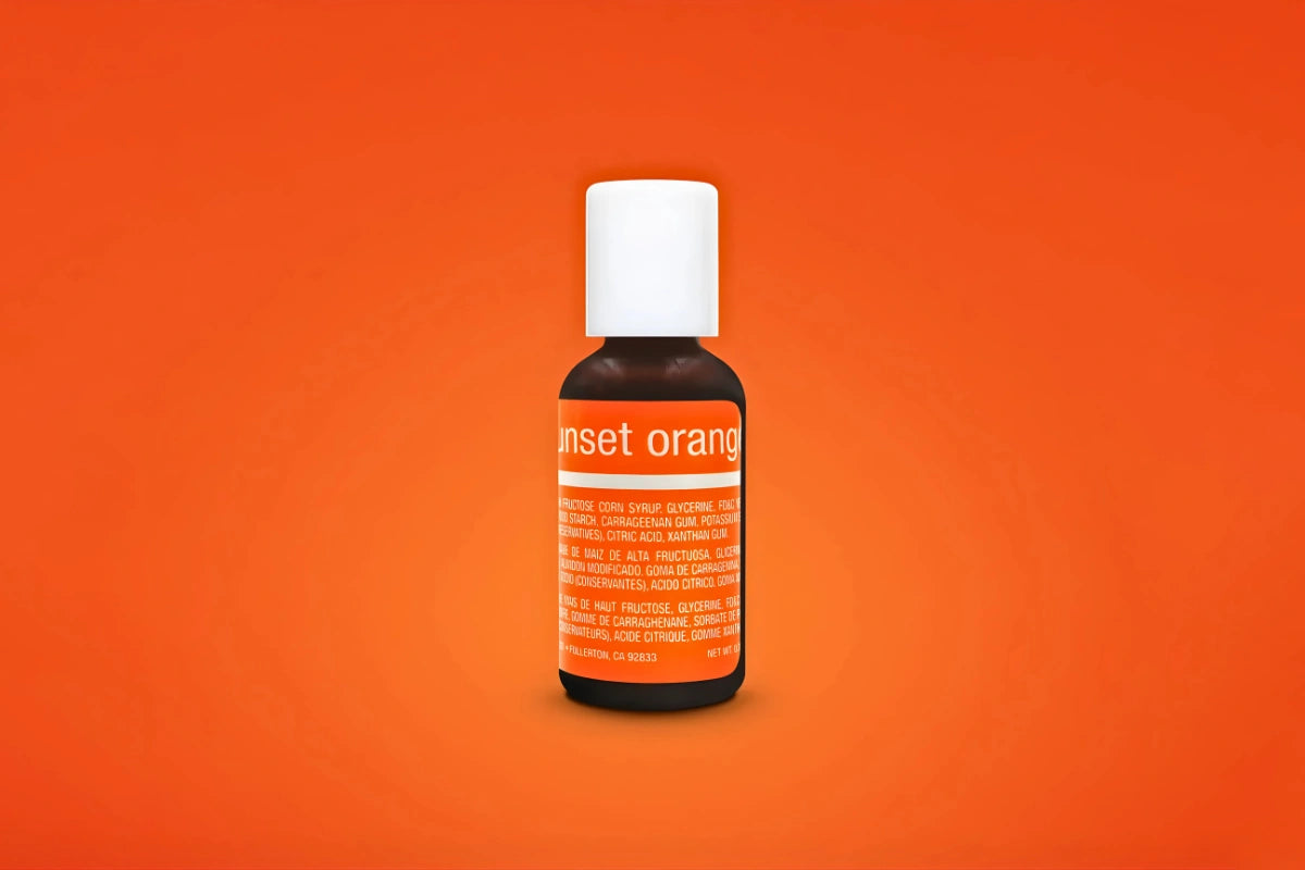 Orange Sunset Liqua-Gel Food Colouring 0.7oz / 20g - Chefmaster