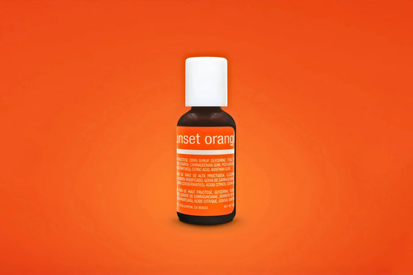 Orange Sunset Liqua-Gel Food Colouring 0.7oz / 20g - Chefmaster