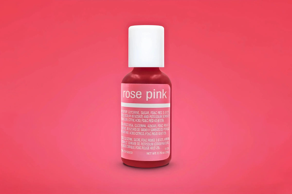 Pink Rose Liqua-Gel Food Colouring 0.7oz / 20g - Chefmaster