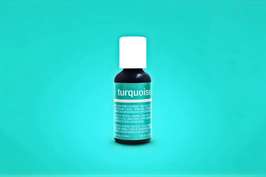 Turquoise Liqua-Gel Food Colouring 0.7oz / 20g - Chefmaster