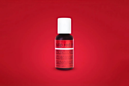Tulip Red Liqua-Gel Food Colouring 0.7oz / 20g - Chefmaster