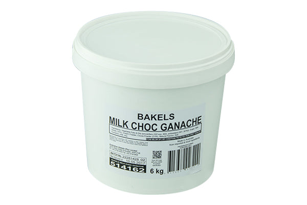 Chocolate Milk Choc Ganache Mb 6kg - Bakels