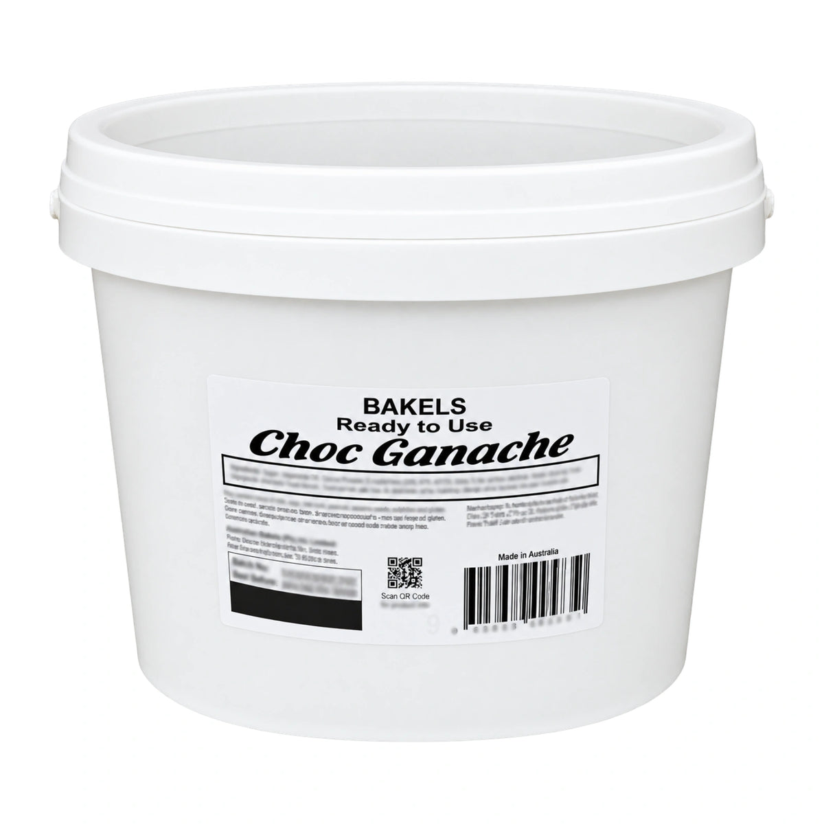 Chocolate Milk Choc Ganache Mb 6kg - Bakels