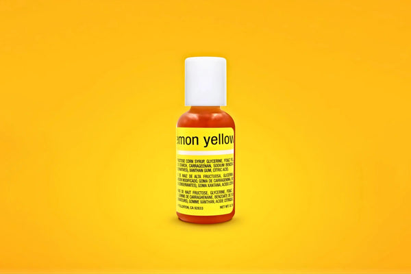 Lemon Yellow Liqua-Gel Food Colouring 0.7oz / 20g - Chefmaster