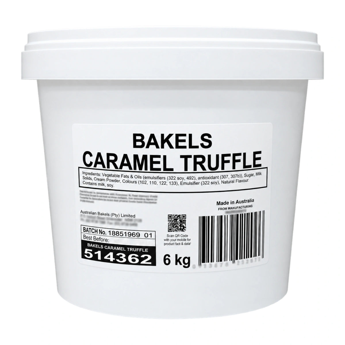Caramel Truffle Mb 6kg - Bakels