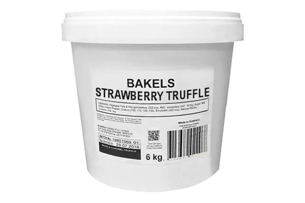 Strawberry Flavoured Truffle Mb 6kg - Bakels