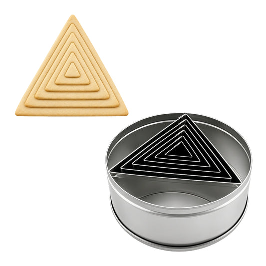 Plain Triangle Cutter Set (6 Pack) - Ateco