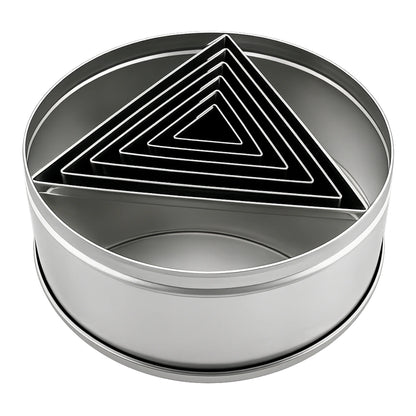 Plain Triangle Cutter Set (6 Pack) - Ateco