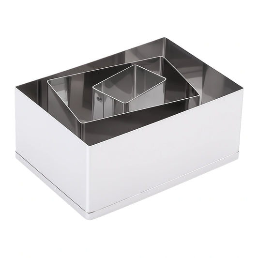 Plain Rectangle Cutter Set (3 Pack) - Ateco