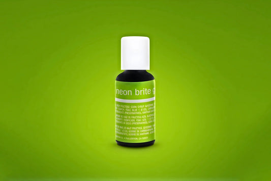 Green Neon Brite Liqua-Gel Food Colouring 0.7oz / 20g - Chefmaster