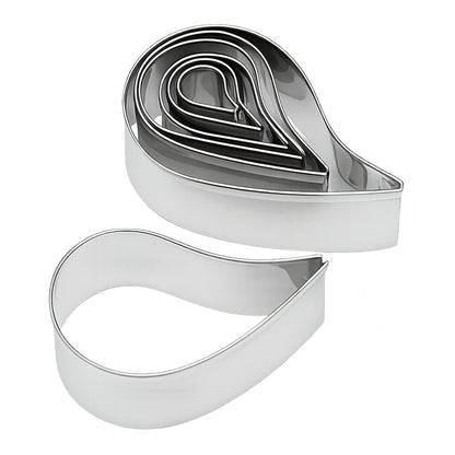 Plain Coma Cutter Set (7 Pack) - Ateco