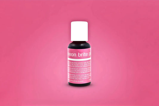 Pink Neon Brite Liqua-Gel Food Colouring 0.7oz / 20g - Chefmaster