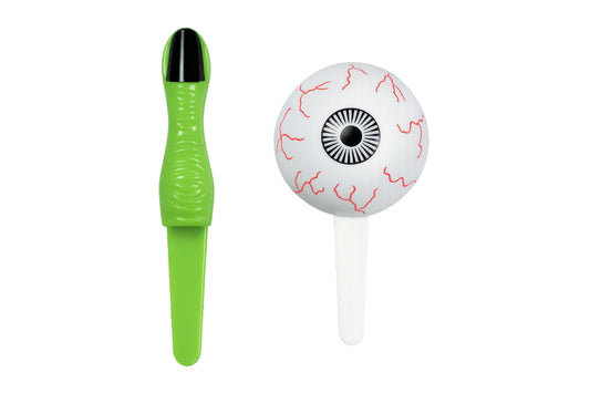 Eyeball and Finger Cupcake Picks (12 Pack) - Iconic Cake Art