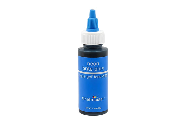 Blue Neon Brite Liqua-Gel Food Colouring 2.3oz / 65g - Chefmaster