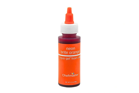 Orange Neon Brite Liqua-Gel Food Colouring 2.3oz / 65g - Chefmaster