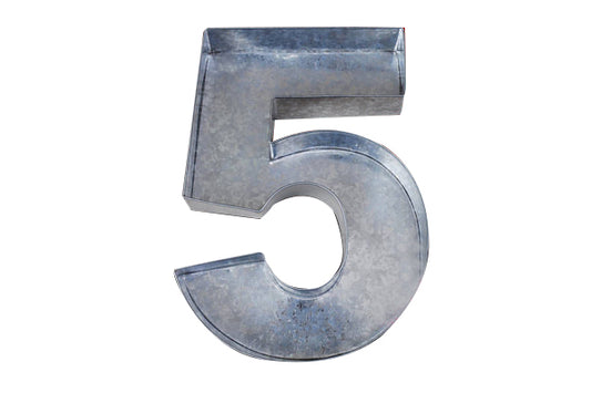 Number Five - 5 - Cake Pan 10 Inch - Iconic Cake Art