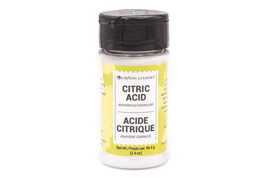 Gluten-Free Citric Acid - Anhydrous Granular 3.4oz - Lorann
