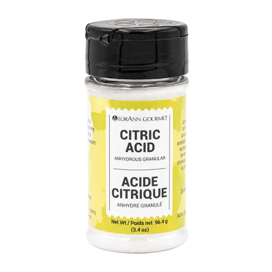 Gluten-Free Citric Acid - Anhydrous Granular 3.4oz - Lorann