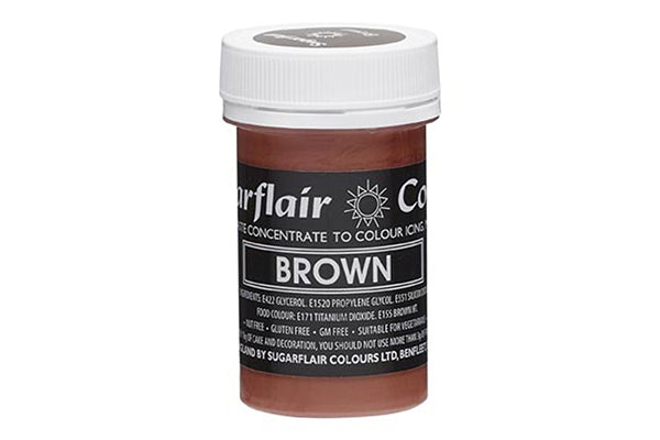Pastel Brown Paste - Food Colour 25g - Sugarflair