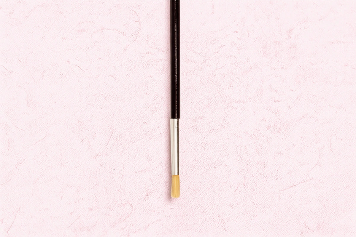 FLAT TIP HOG HAIR PAINT BRUSH RENOIR - Size 2