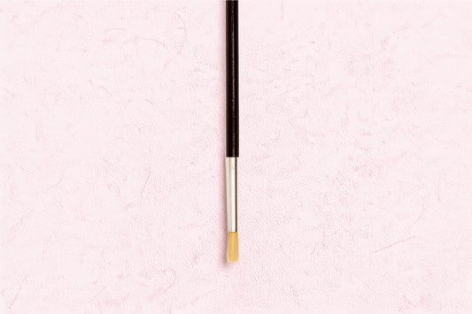 FLAT TIP HOG HAIR PAINT BRUSH RENOIR - Size 2