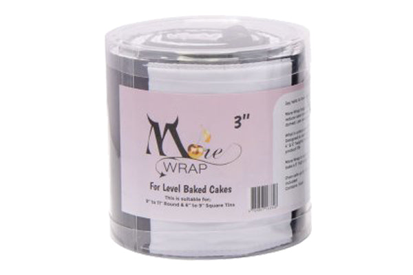 More Wrap for Baking MOREISH BY MONICA CAVALLARO - 3 inch for Baking 12 inch to 16 inch round and 10 inch to 12 inch square