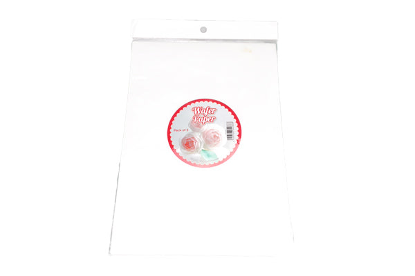 Rice - Wafer Paper - Cake Decorating Supplies (5 Pack) - Iconic Cake Art
