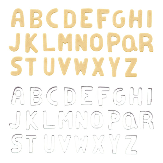 Alphabet Set Cutters 2cm (26 Pack) - Ateco