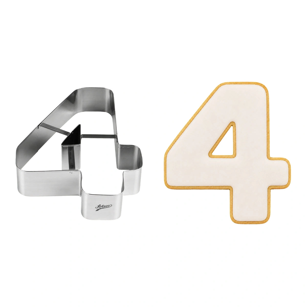 #4 Large Number Cutter - Ateco