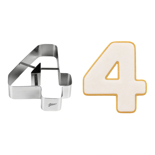 #4 Large Number Cutter - Ateco