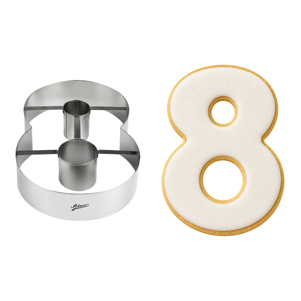 #8 Large Number Cutter - Ateco