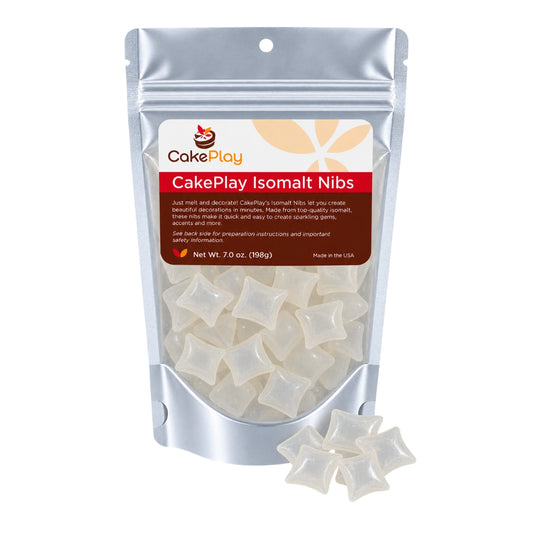 Clear Isomalt Nibs Cakeplay - Cake Play