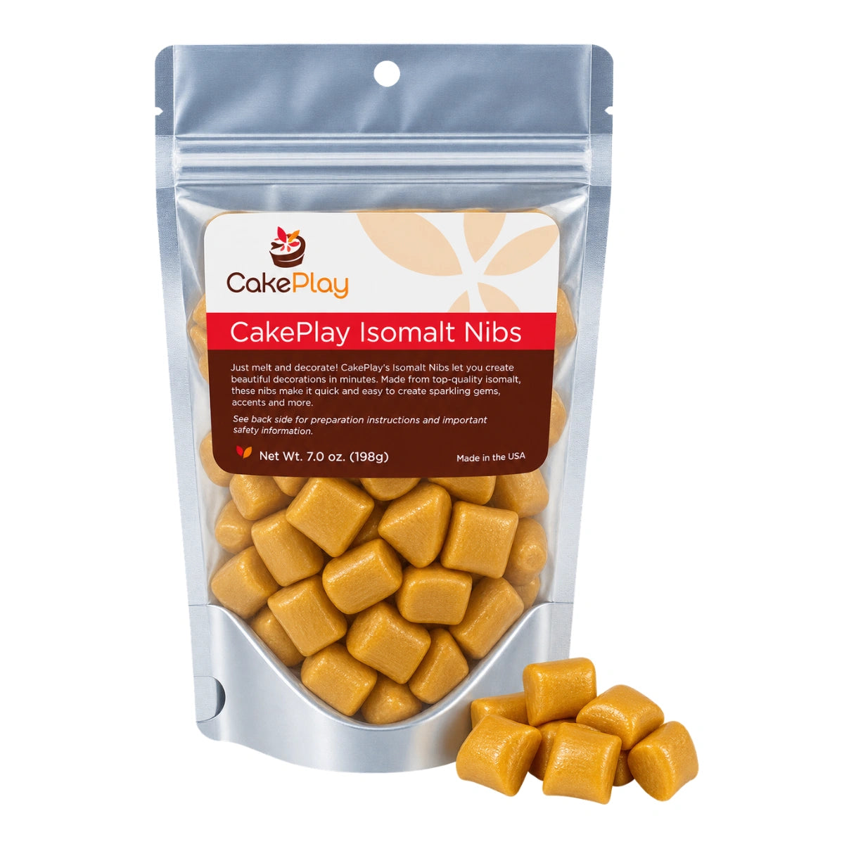 Gold Isomalt Nibs Cakeplay - Cake Play