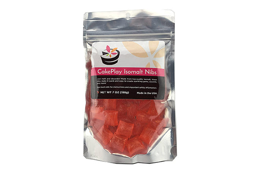Orange Isomalt Nibs Cakeplay - Cake Play