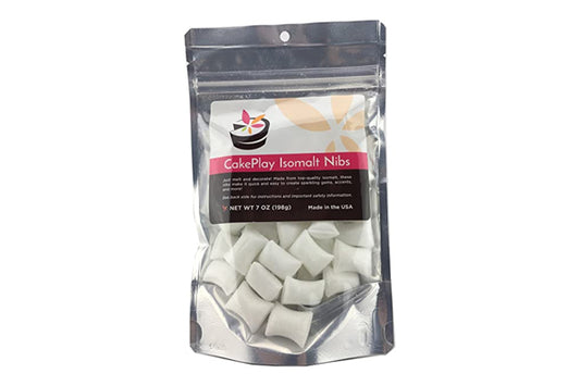 White Isomalt Nibs Cakeplay - Cake Play