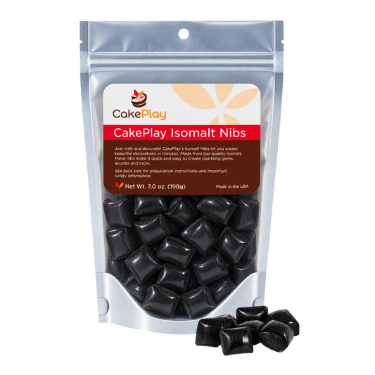 Black Isomalt Nibs Cakeplay - Cake Play