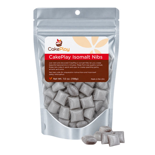 Silver Isomalt Nibs Cakeplay - Cake Play