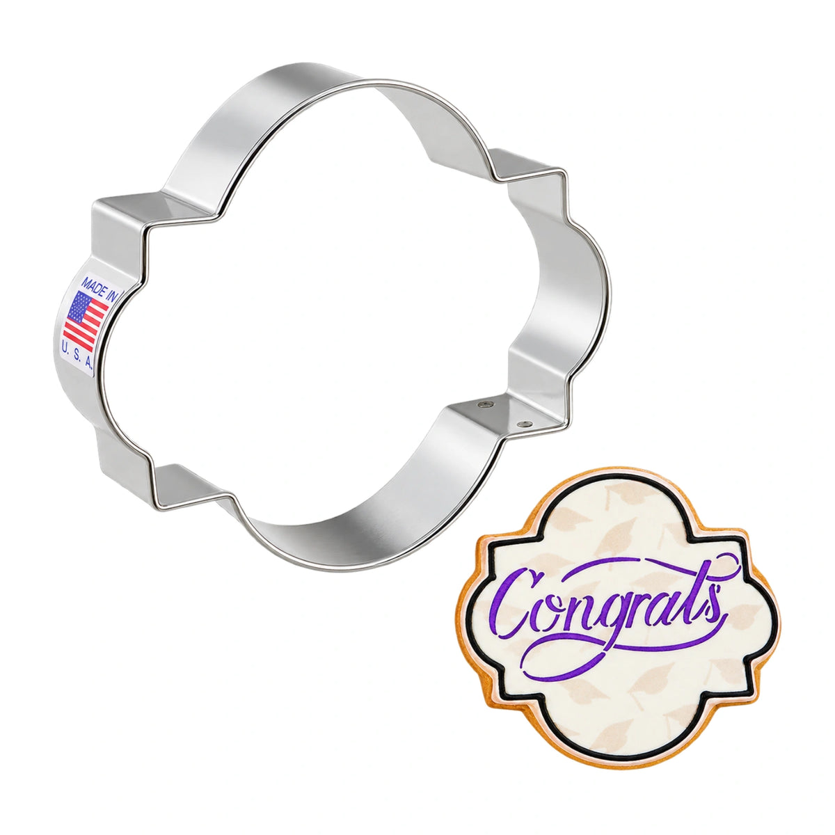 Photo Plaque Cookie Cutter - Ann Clark
